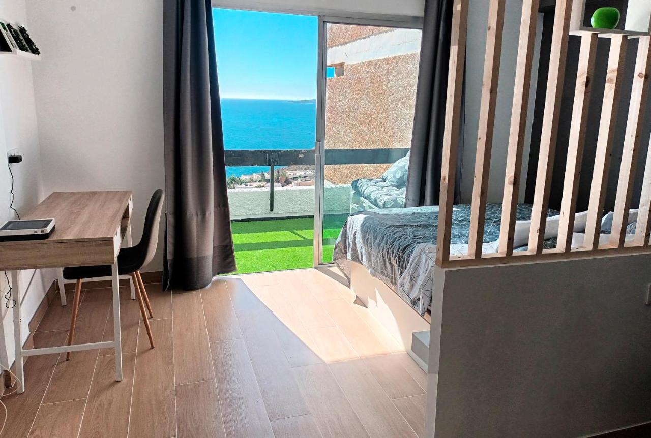Modern Open-Plan Studio With Terrace And Sea View Tabaiba Exteriér fotografie