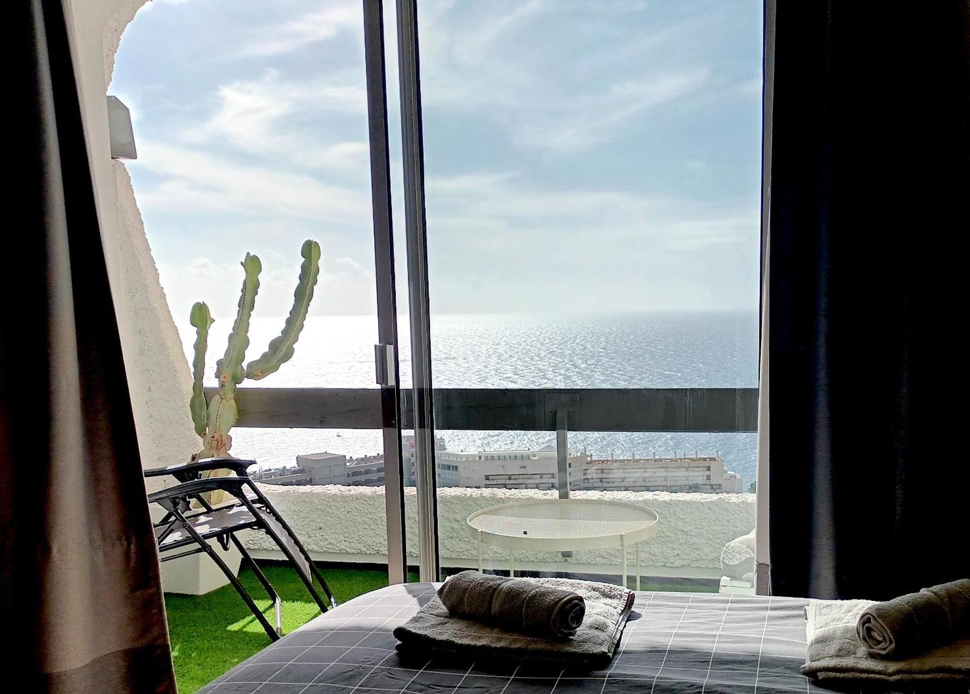 Modern Open-Plan Studio With Terrace And Sea View Tabaiba Exteriér fotografie